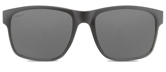 Seaport Junior Polarized Sunglasses Matte Black Frame Grey Lens Side