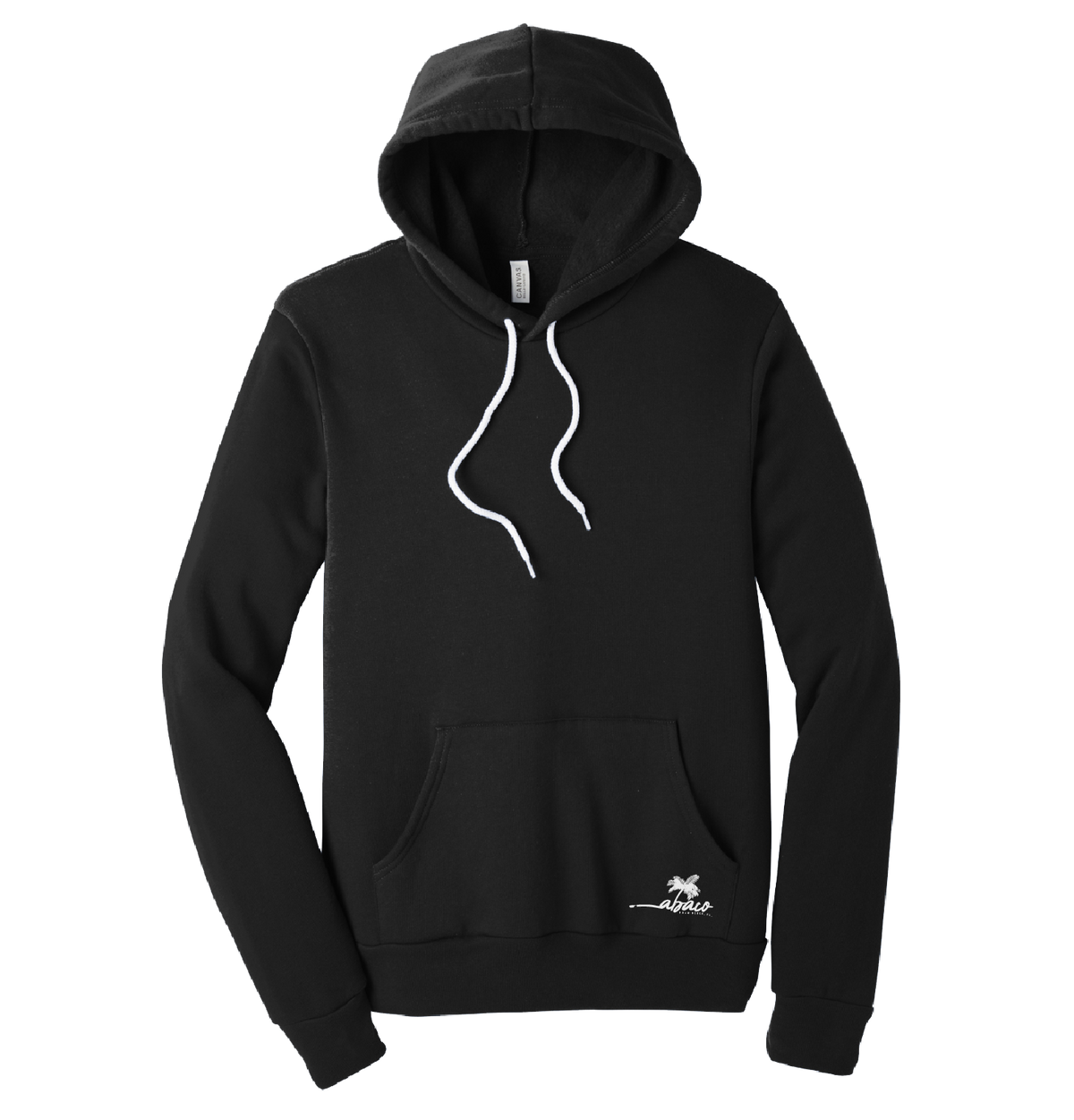 View of Sun & Sea Fleece Hoodie Black Small