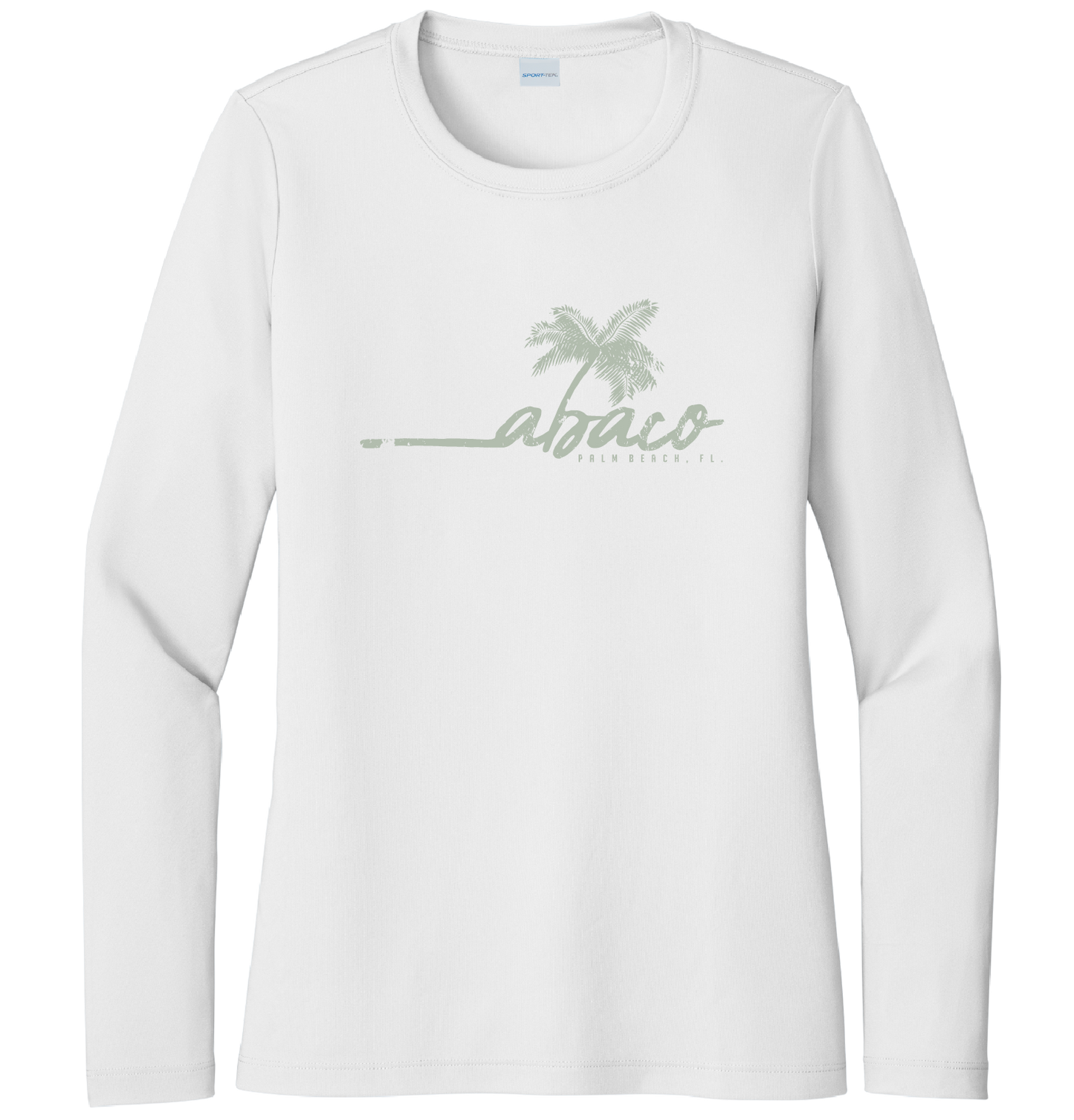 View of Abaco Palms UV Performance Shirt