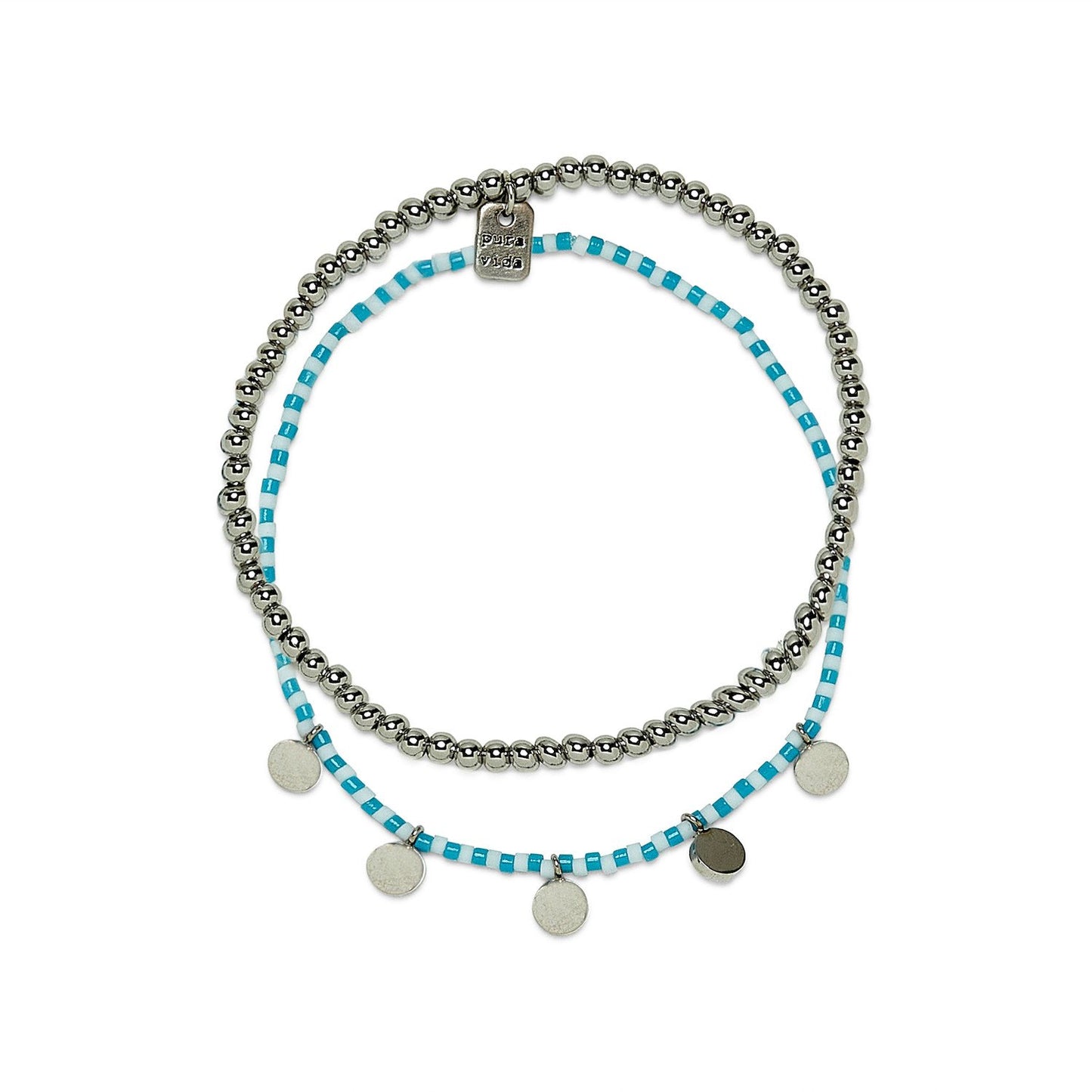 Pura Vida Cabana Stretch Bracelet Set