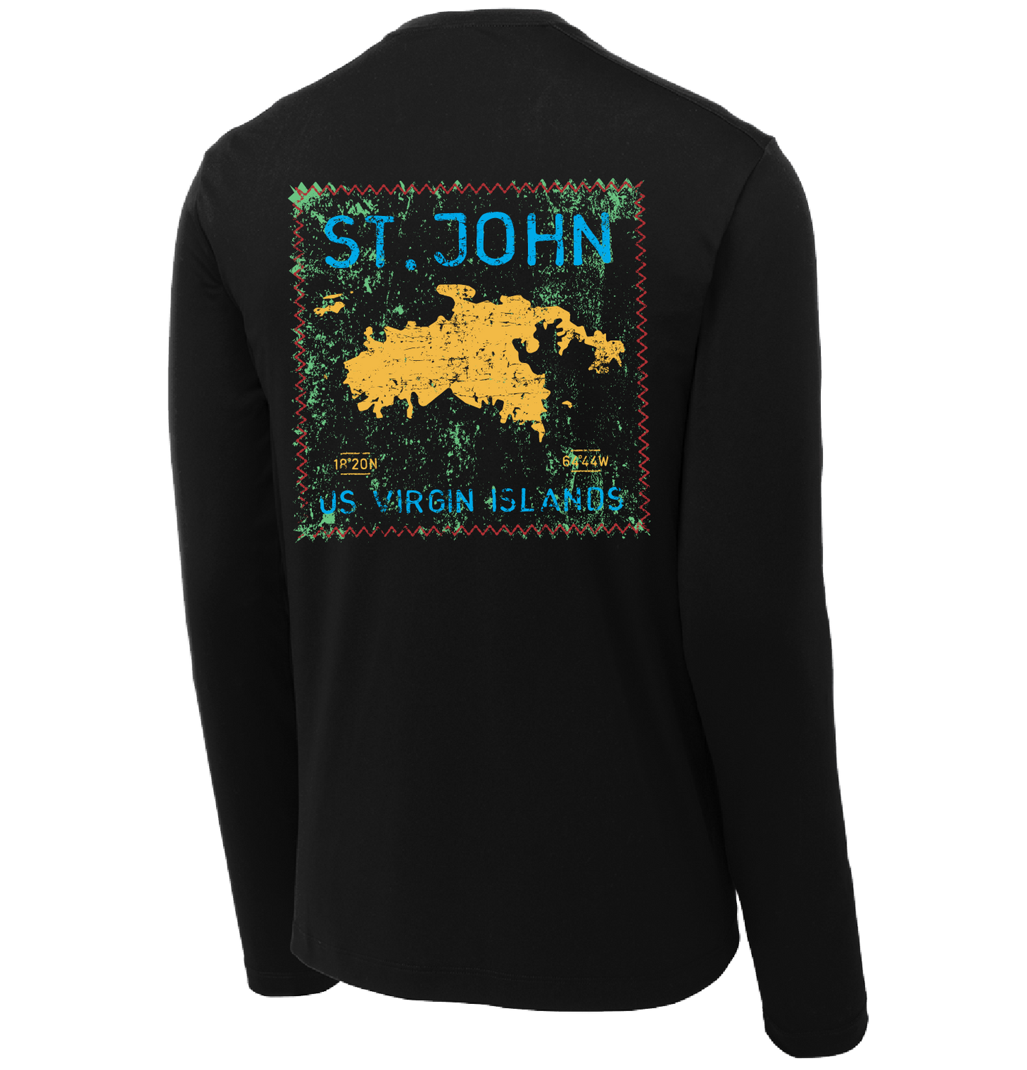View of St John UV Performance Shirt