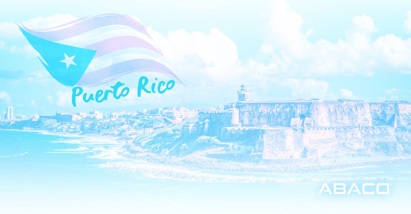 View of Abaco Puerto Rico Ultra Soft Beach Towel