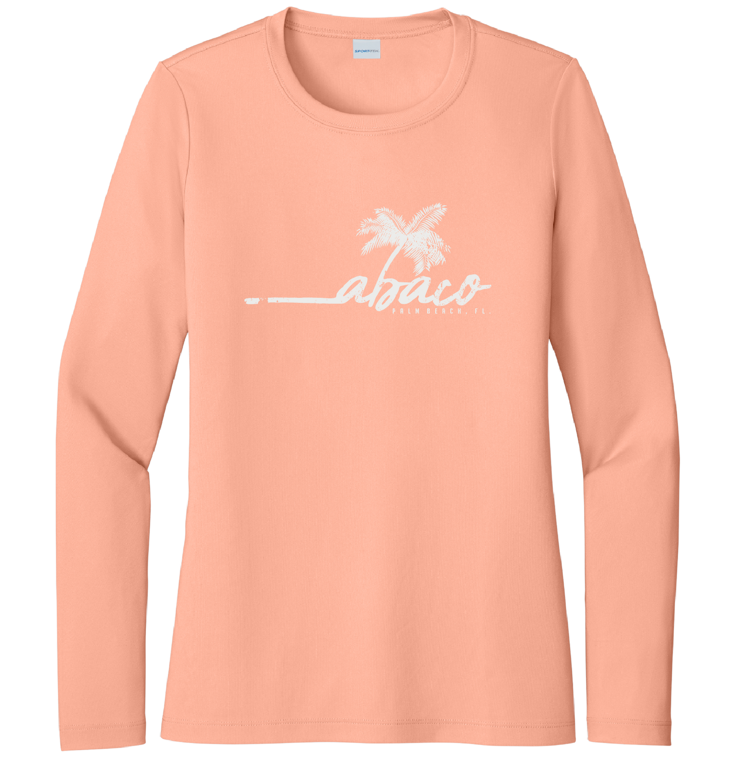 View of Abaco Palms UV Performance Shirt