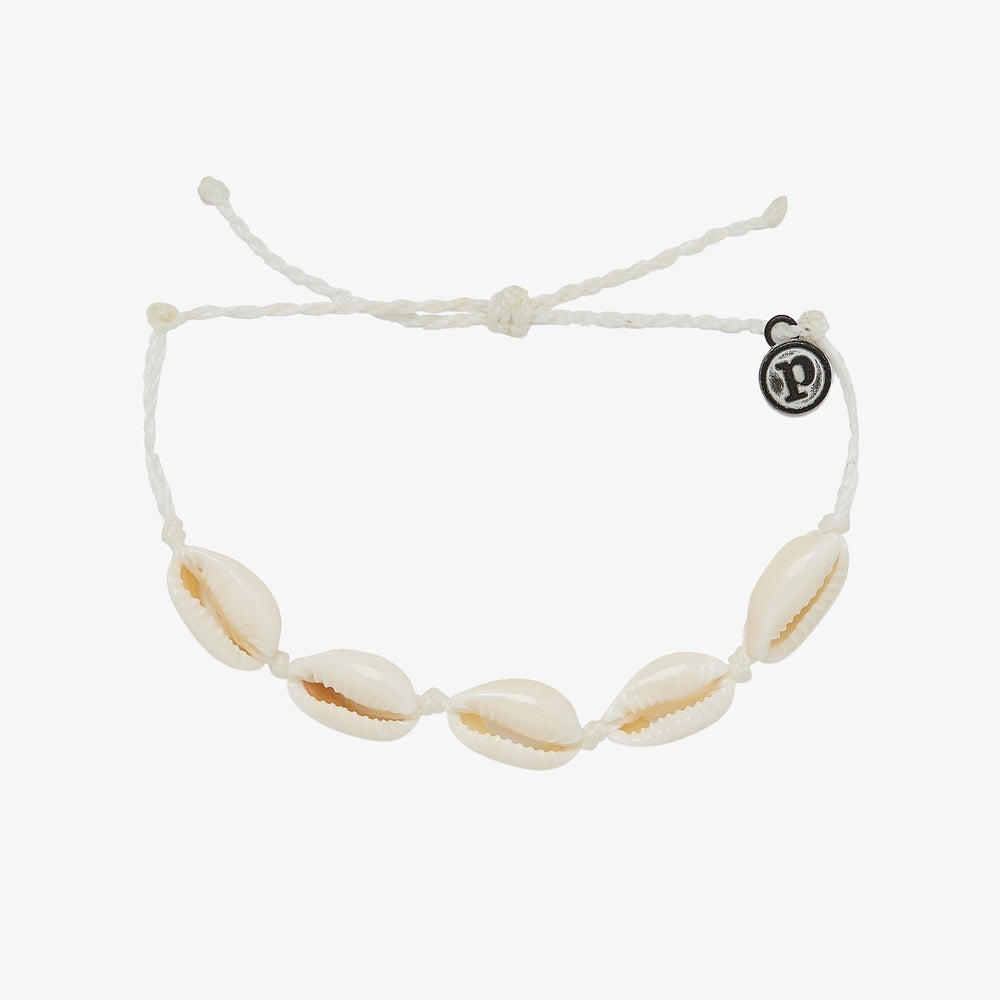 Pura Vida Knotted Cowries Anklet