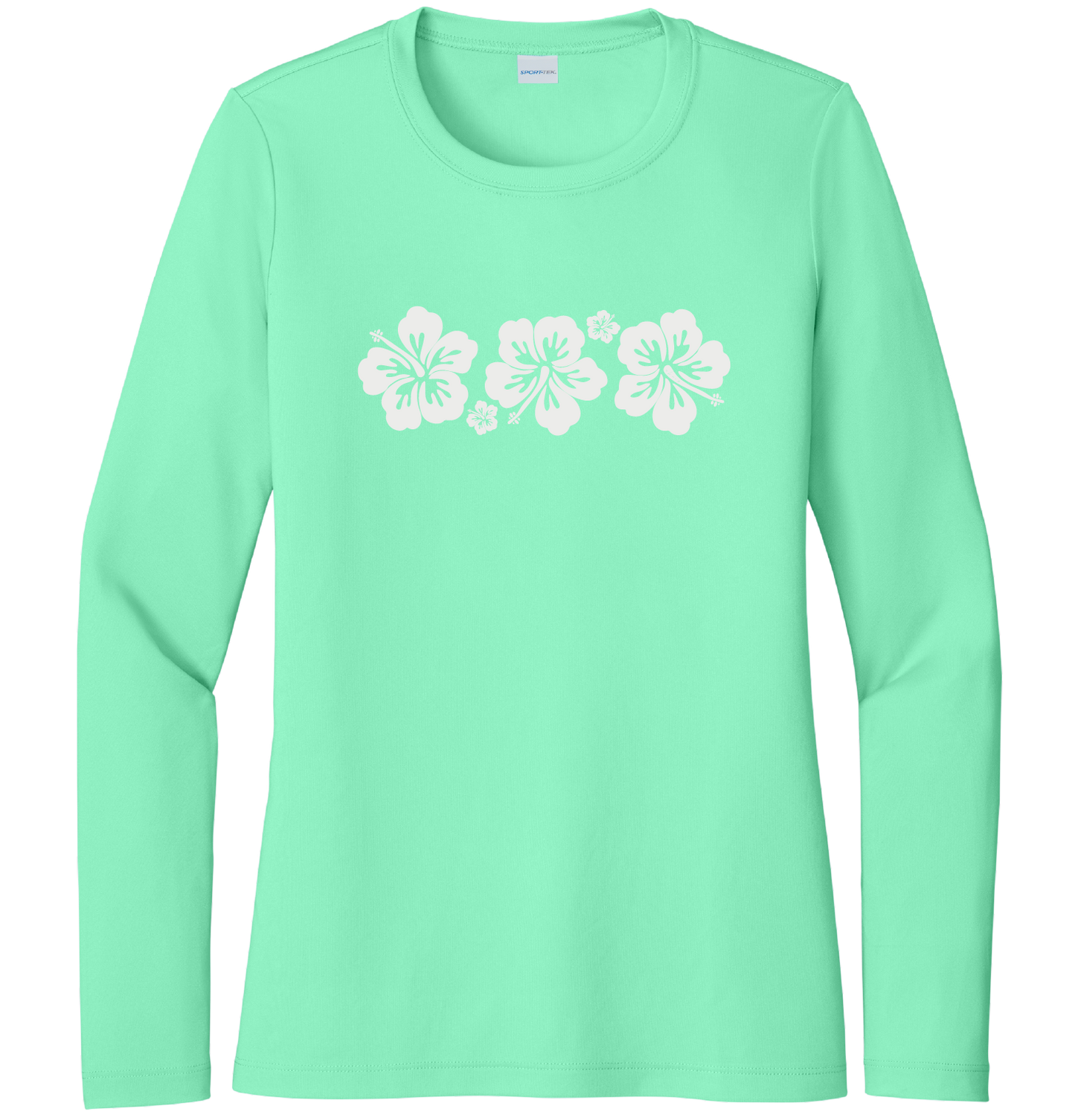 View of Tropical Bloom UV Performance Shirt