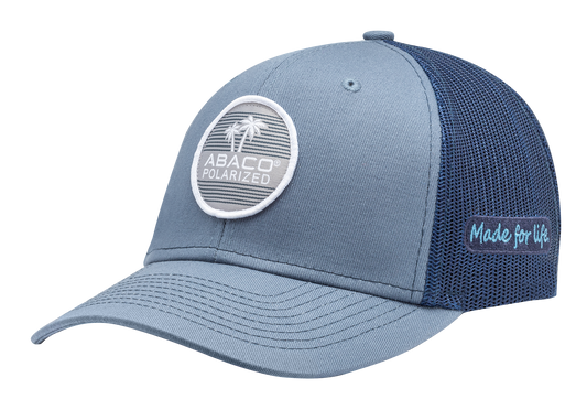 Abaco Polarized Palms Circle Trucker Hat