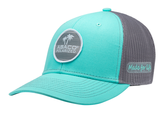 Abaco Polarized Palms Circle Trucker Hat