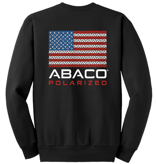 Abaco American Flag Mosaic Sweatshirt