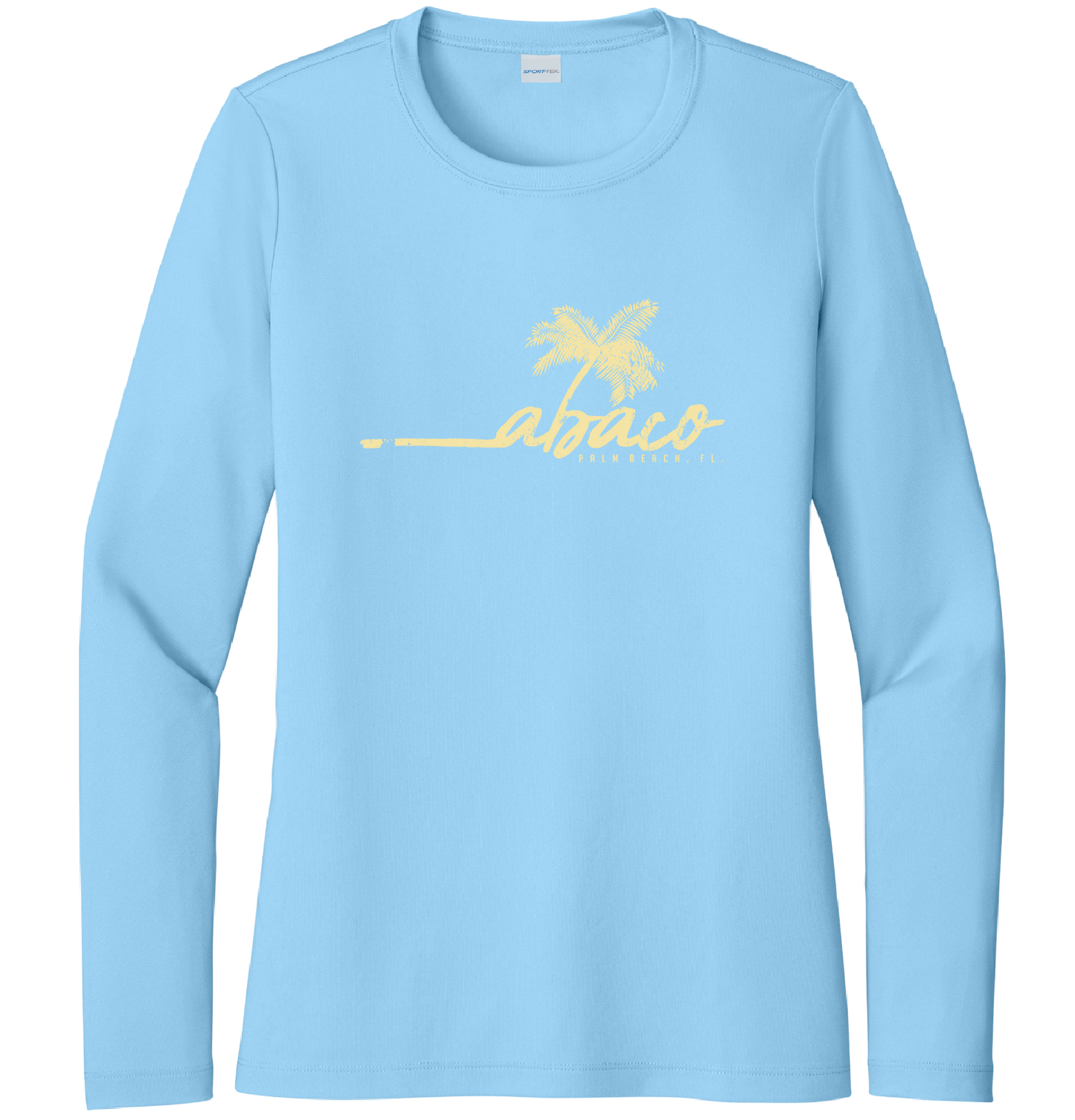 View of Abaco Palms UV Performance Shirt