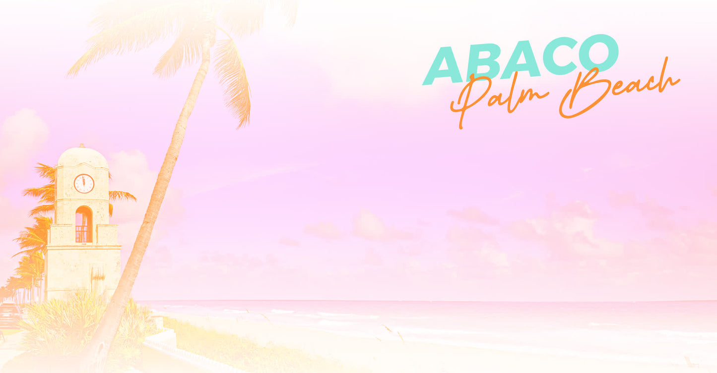 View of Abaco Palm Beach Ultra Soft Beach Towel