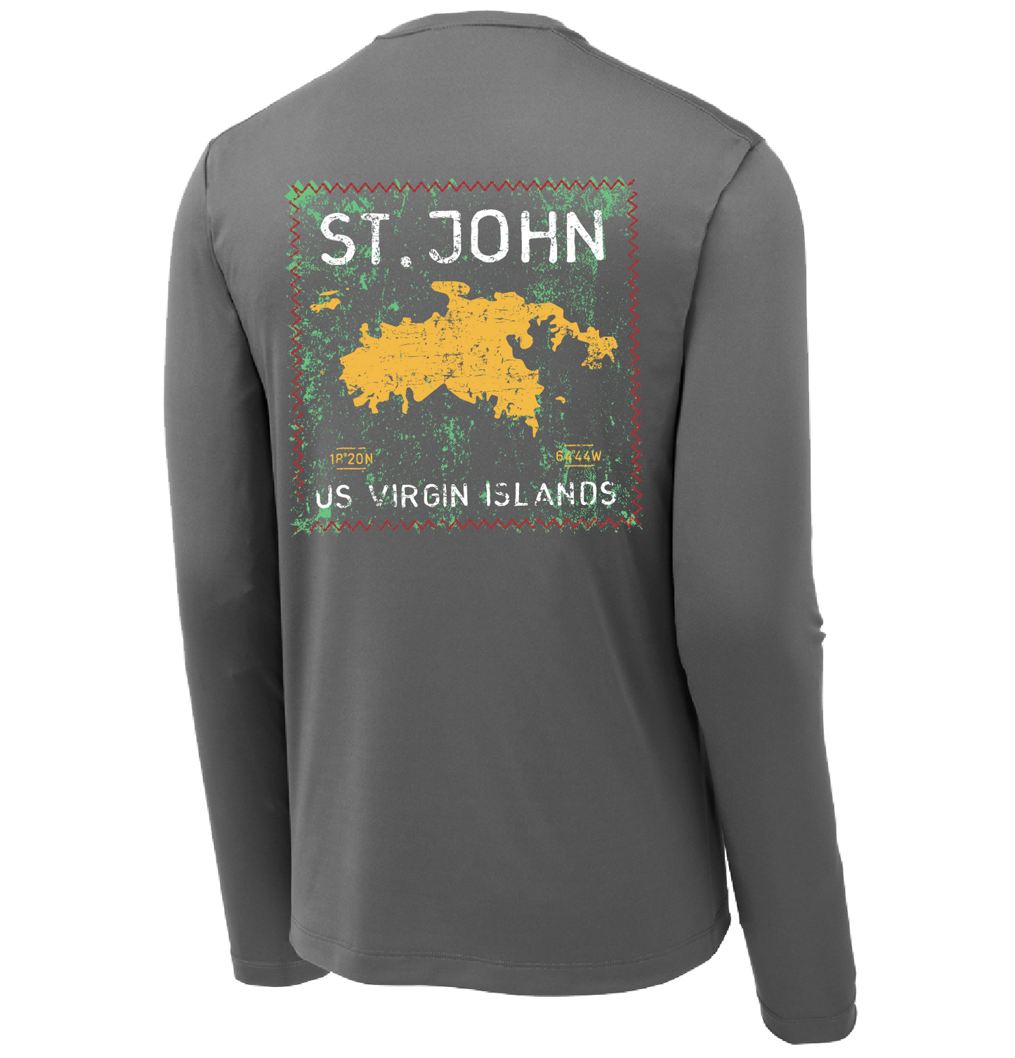 View of St John UV Performance Shirt