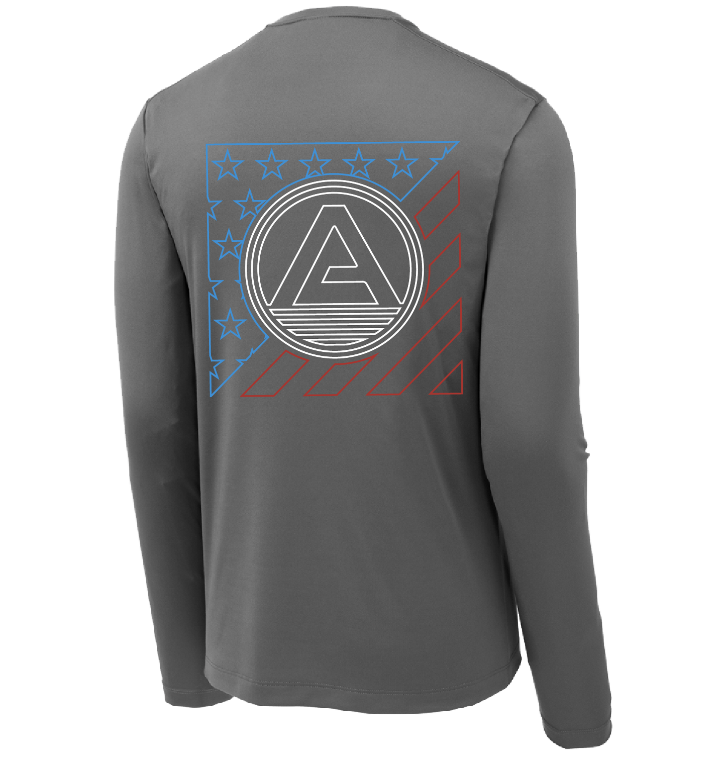 View of Abaco Stars & Bars UV Performance Shirt