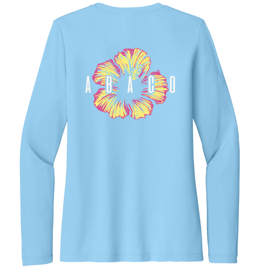 Hibiscus Vibes Long Sleeve UV Shirt