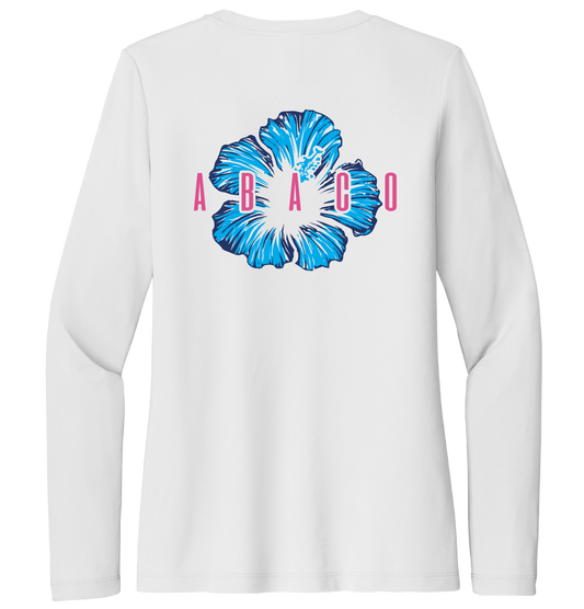 Hibiscus Vibes Long Sleeve UV Shirt