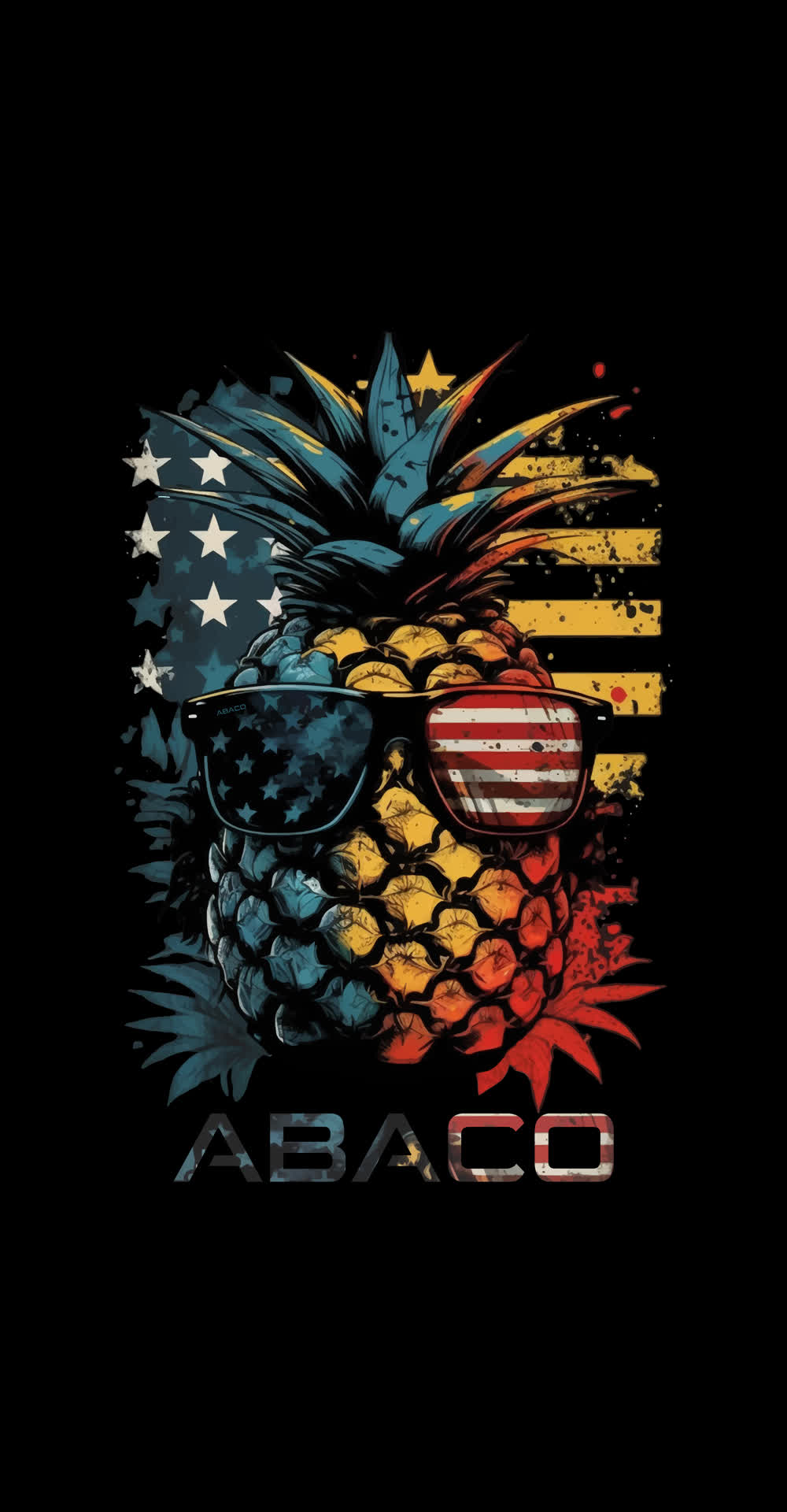 Abaco American Pineapple Ultra Soft Beach Towel