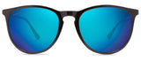 Abaco Piper Black Sunglasses Polarized Ocean Lens Side