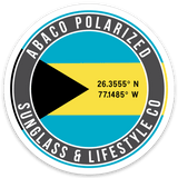Abaco Bahama Flag Sticker