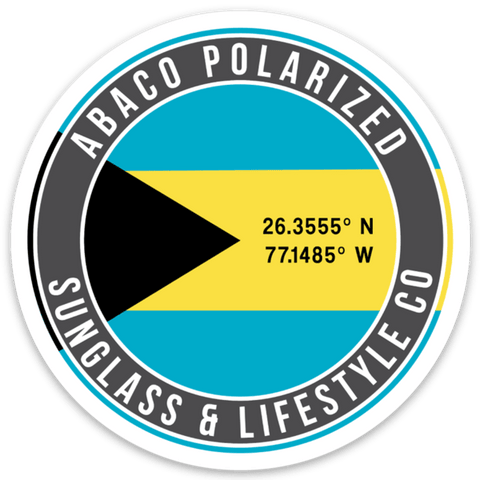 Abaco Bahama Flag Sticker