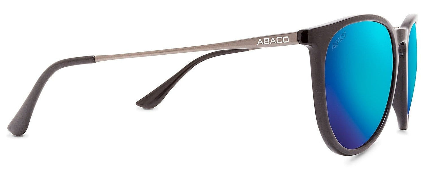 Abaco Piper Black Sunglasses Polarized Ocean Lens Side 2