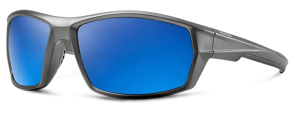 Abaco Octane Matte Black Sunglasses Polarized Grey Lens Side