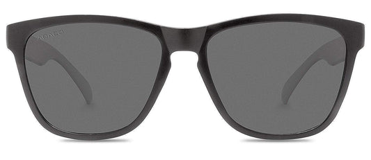 Abaco Kai Matte Black Sunglass Polarized Grey Lens Side