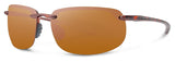 Abaco Outrigger Tortoise Sunglasses Polarized Brown Lens Side