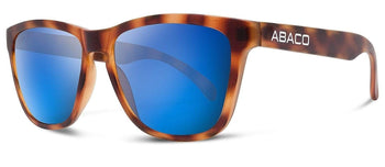 Tortoise Rubber/Deep Blue Mirror