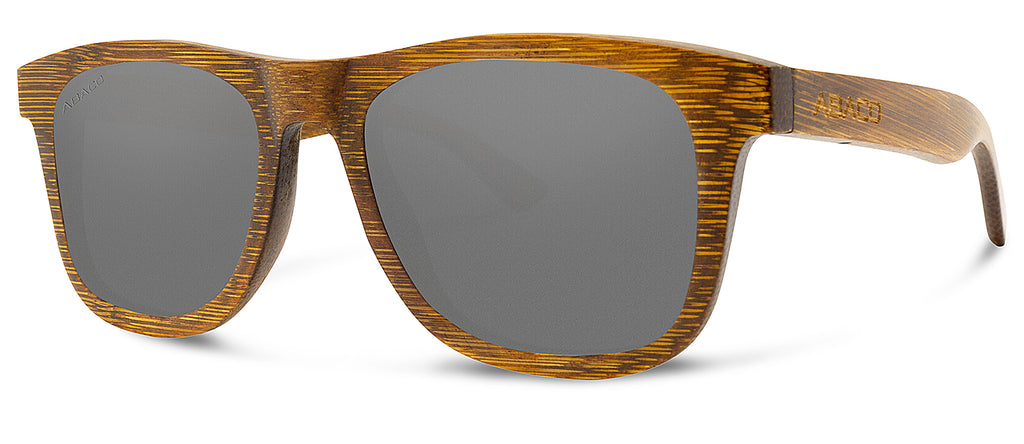 Castaway Bamboo Floating Sunglasses with Caribbean Blue Lens side